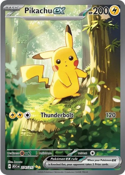 PeekaScan extension UI showing a Pokemon card scan with live PriceCharting prices